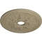Ekena Millwork Rose and Ribbon Ceiling Medallion (Fits Canopies up to 4"), 23 5/8"OD x 4"ID x 1 1/2"P, Gobi Desert CM23ROGDF - alternate 3